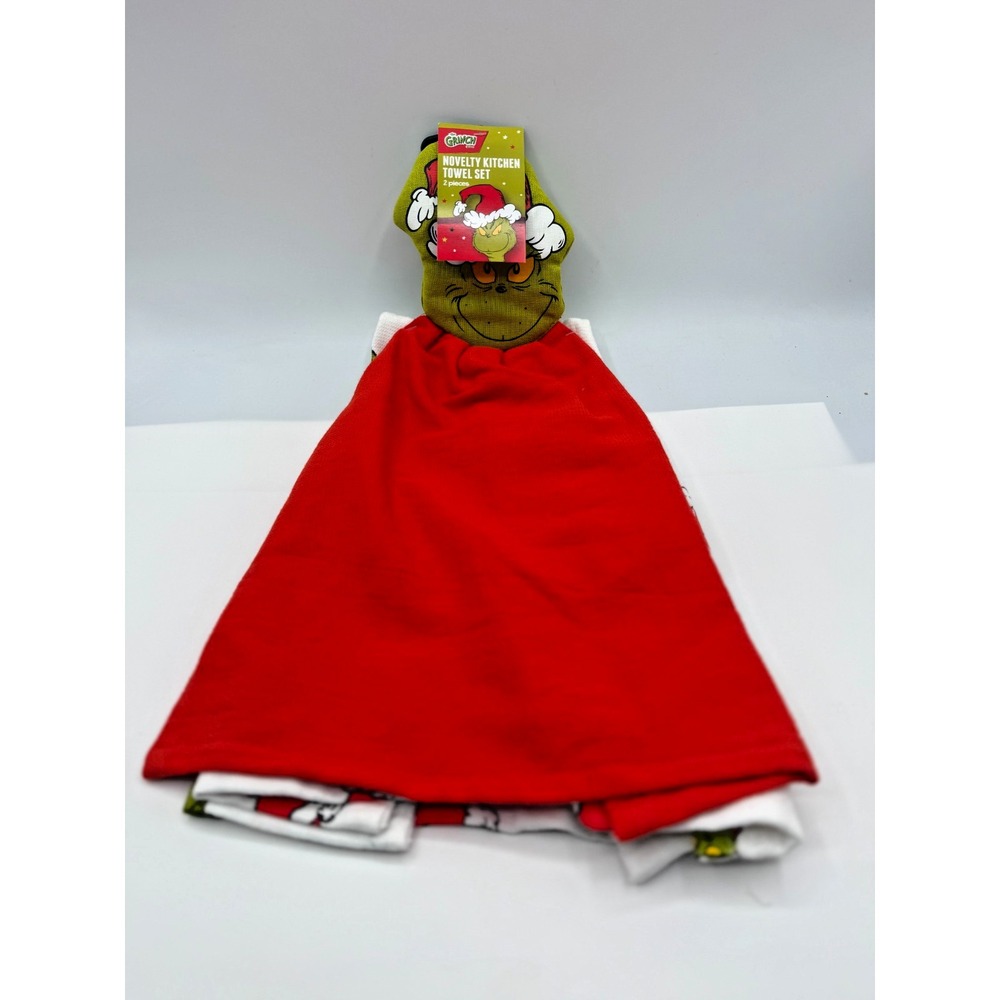 Dr. Seuss How The GRINCH Stole Christmas Novelty Kitchen Towel Set